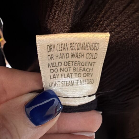 Love Stitch Short Sleeve Flutter Flutter Sleeve Embroidered Top L Boho Feminine - Picture 9 of 9